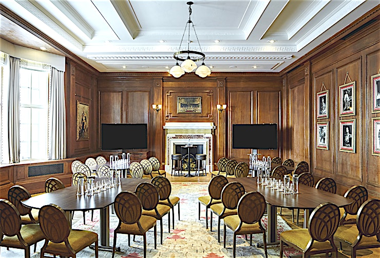 King George The largest of the function rooms, this historical grand Space provides natural daylight and is ideal for seminars or cocktail receptions for up to 100 guests. The Space is named after King George V w